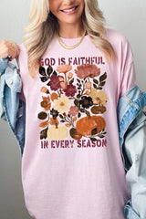5000-E3171 Faithful In Every Season Graphic Heavy Cotton Tee $9
