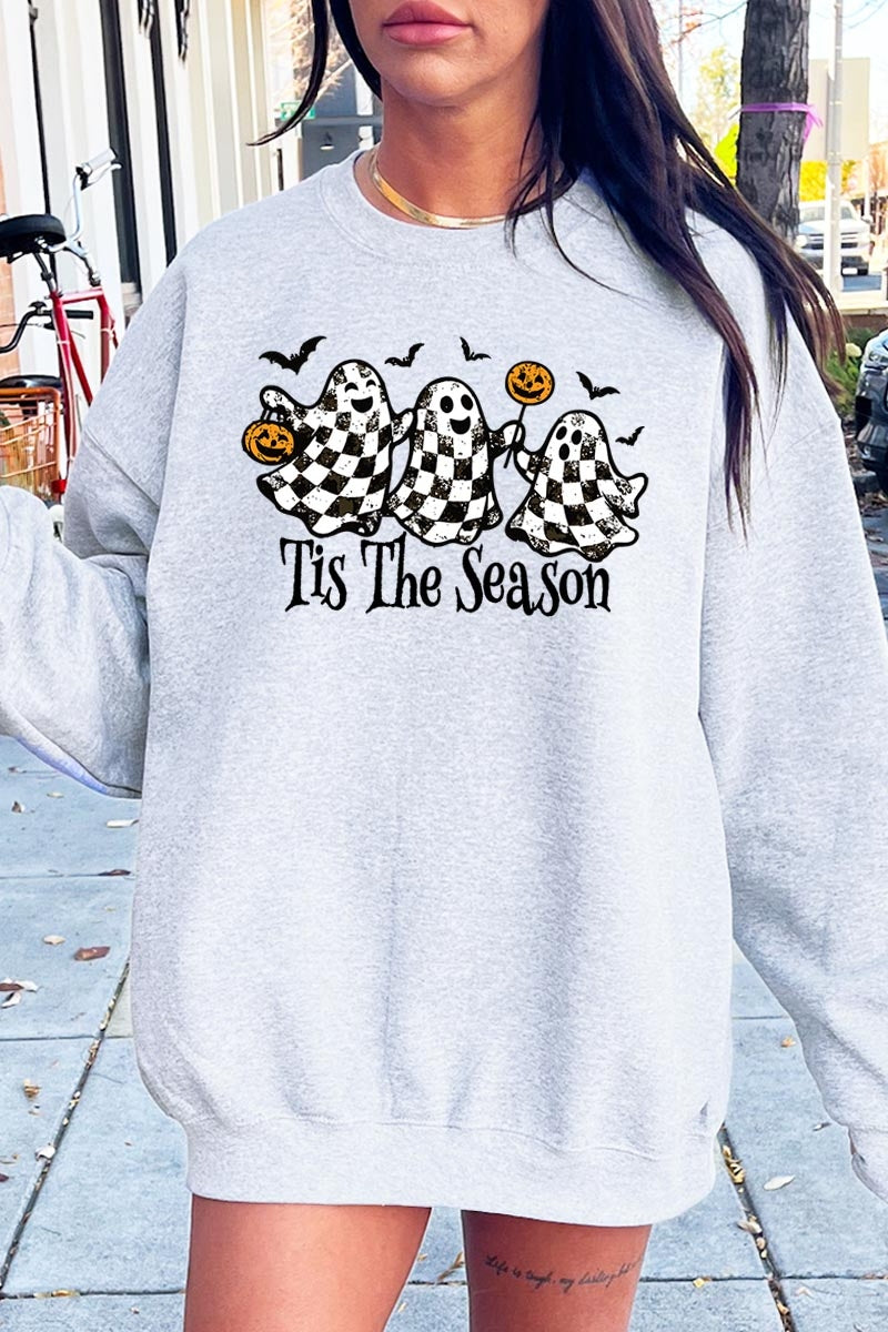 UL180-E3124 Retro Ghosts Graphic Sweatshirt $20