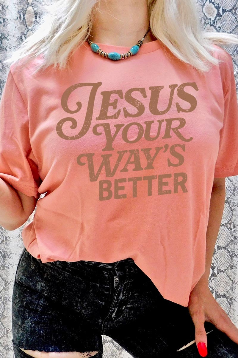 US3001-E3114 Christian Graphic Tee $12.5