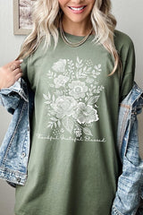 5000P-E3155 Neutral Thanksgiving Graphic Plus Heavy Cotton Tee $12.75