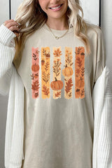 5000-E3110 Brushstroke Boho Fall Graphic Heavy Cotton Tee $9