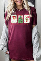US3001P-E3201 Most Wonderful Time Graphic Plus Tee $16