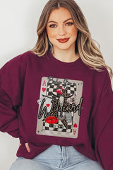 UL180P-E3099 Retro Wildcard Graphic Plus Sweatshirt $25