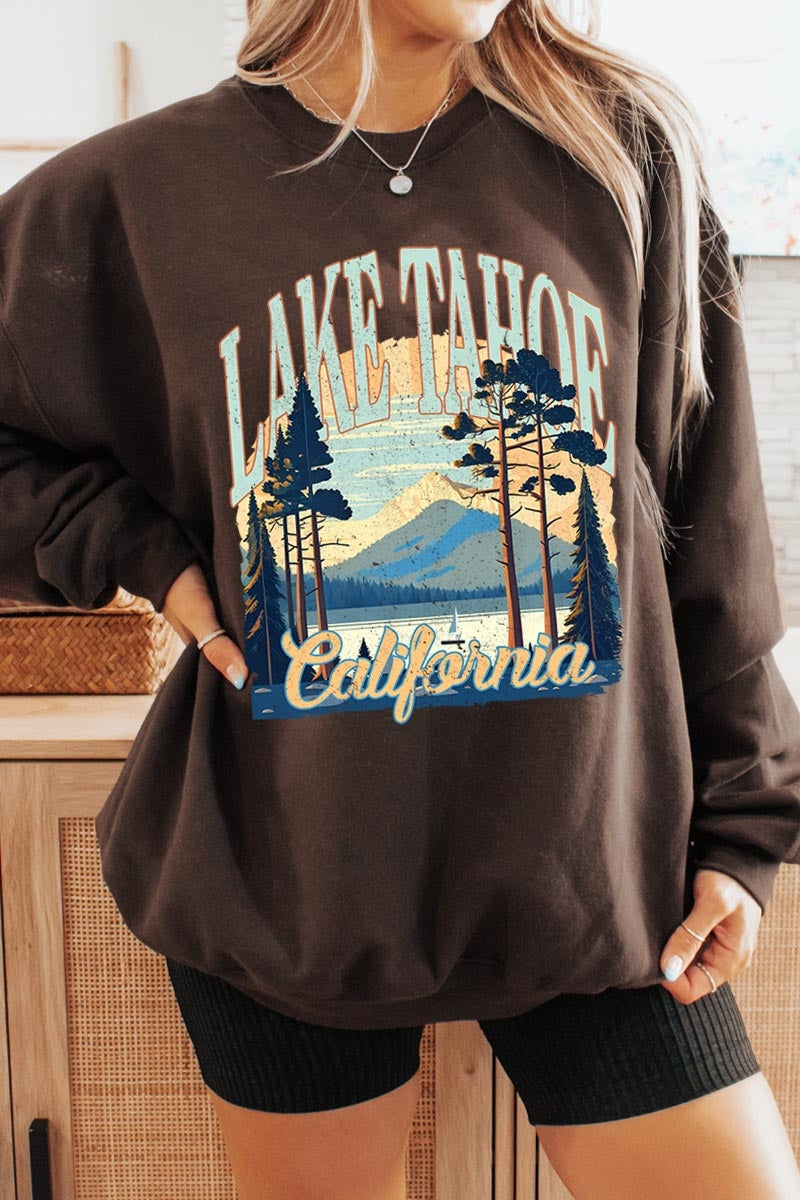 UL180P-E3059 Lake Tahoe Graphic Plus Sweatshirt $25