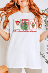 5000-E3201 Most Wonderful Time Graphic Heavy Cotton Tee $9
