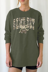 UL240P-E3131 Football Game Day Camo Plus Long Sleeve Tee $17