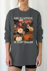 UL240P-E3171 Faithful In Every Season Graphic Plus Long Sleeve Tee $17