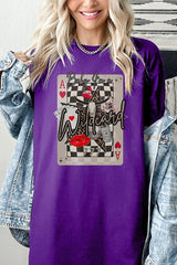 5000P-E3099 Retro Wildcard Graphic Plus Heavy Cotton Tee $12.75