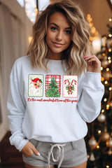 UL180-E3201 Most Wonderful Time Graphic Sweatshirt $20