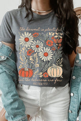 US3001-E3173 Faith Harvest Graphic Tee $12.5