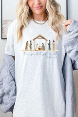5000P-E3183 Nativity Gift Graphic Plus Heavy Cotton Tee $12.75