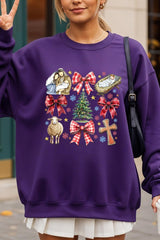 UL180-E3219 Nativity Scene Christmas Graphic Sweatshirt $20