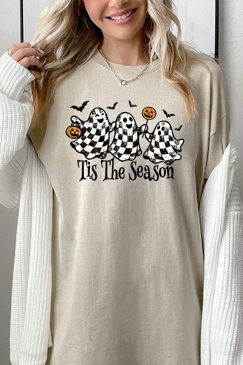 5000-E3124 Retro Ghosts Graphic Heavy Cotton Tee $9