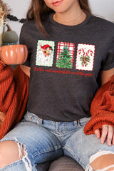 US3001-E3201 Most Wonderful Time Graphic Tee $12.5