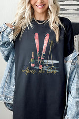 5000P-E3187 Apres Ski Club Graphic Plus Heavy Cotton Tee $12.75