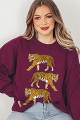 UL180-E3104 Retro Tigers Graphic Sweatshirt $20