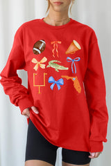 UL240P-E3078 Florida Football Graphic Plus Long Sleeve Tee $17