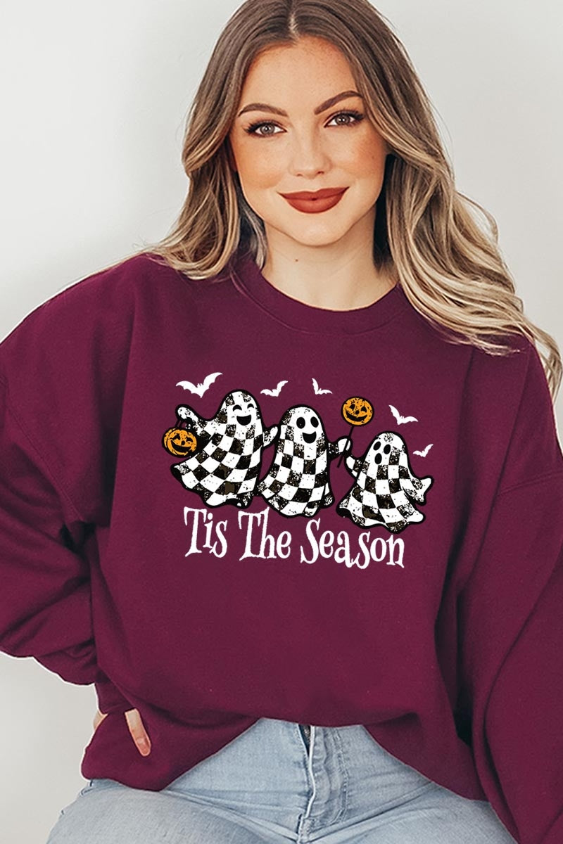 UL180-E3124 Retro Ghosts Graphic Sweatshirt $20