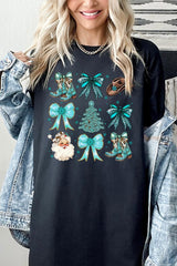 5000-E3180 Western Christmas Graphic Heavy Cotton Tee $9