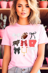US3001-E3077 Arkansas Football Graphic Tee $12.5