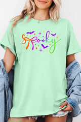5000P-E3109 Spooky Halloween Graphic Plus Heavy Cotton Tee $12.75