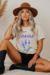 5000-E3060 Texas Bluebonnet Graphic Heavy Cotton Tee $9