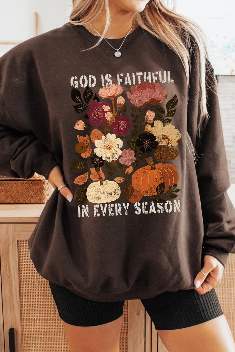 UL180-E3171 Faithful In Every Season Graphic Sweatshirt $20