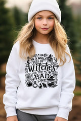 UL180B-E3139Z In a World of Witches Kids Graphic Sweatshirt $20
