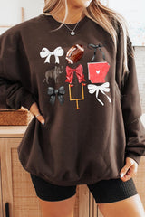 UL180P-E3077 Arkansas Football Graphic Plus Sweatshirt $25