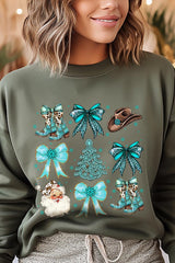 UL180-E3180 Western Christmas Graphic Sweatshirt $20