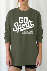 UL240-E3103 Go Sports Graphic Long Sleeve Tee $13.75