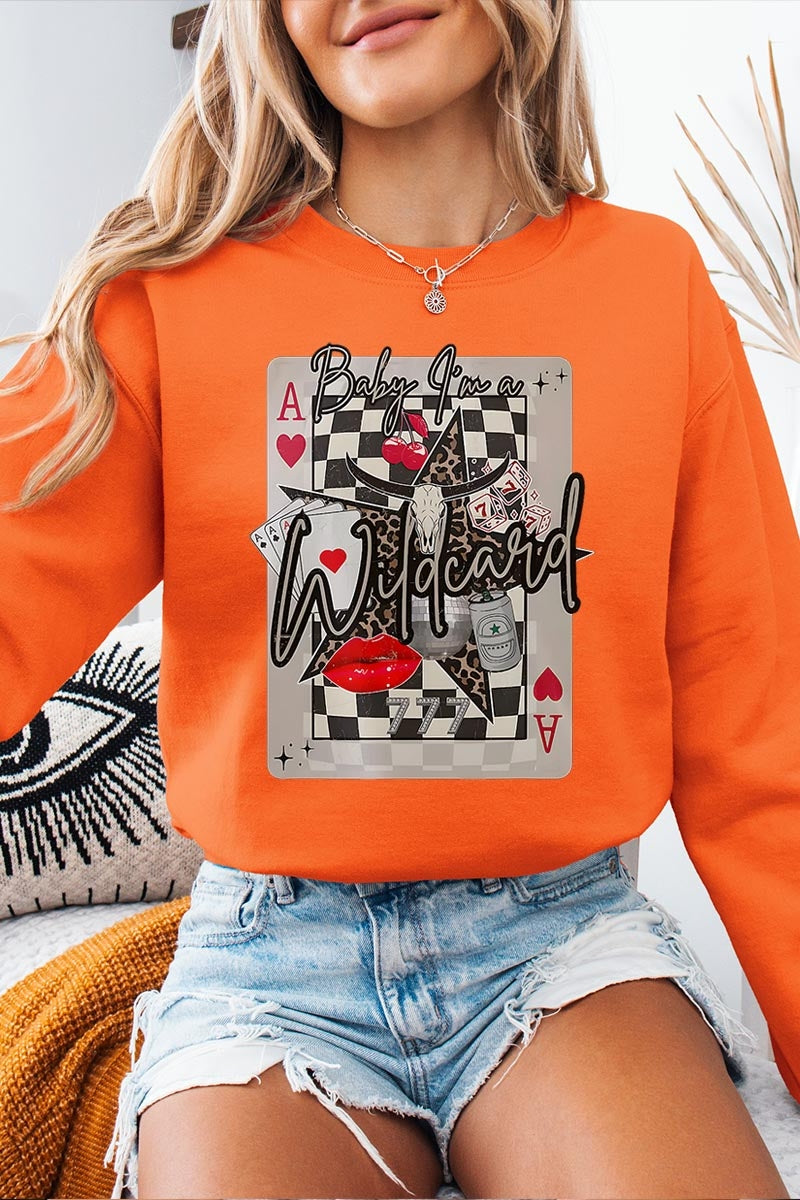 UL180P-E3099 Retro Wildcard Graphic Plus Sweatshirt $25