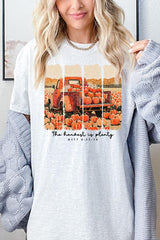 5000P-E3172 Harvest Is Plenty Graphic Plus Heavy Cotton Tee $12.75