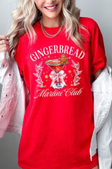 5000P-E3216 Gingerbread Martini Club Graphic Plus Heavy Cotton Tee $12.75