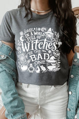 US3001P-E3139 In a World of Witches Graphic Plus Tee $16