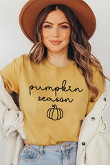 US3001P-E3152 Pumpkin Season Graphic Plus Tee $16