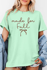 5000P-E3151 Made For Fall Graphic Plus Heavy Cotton Tee $12.75