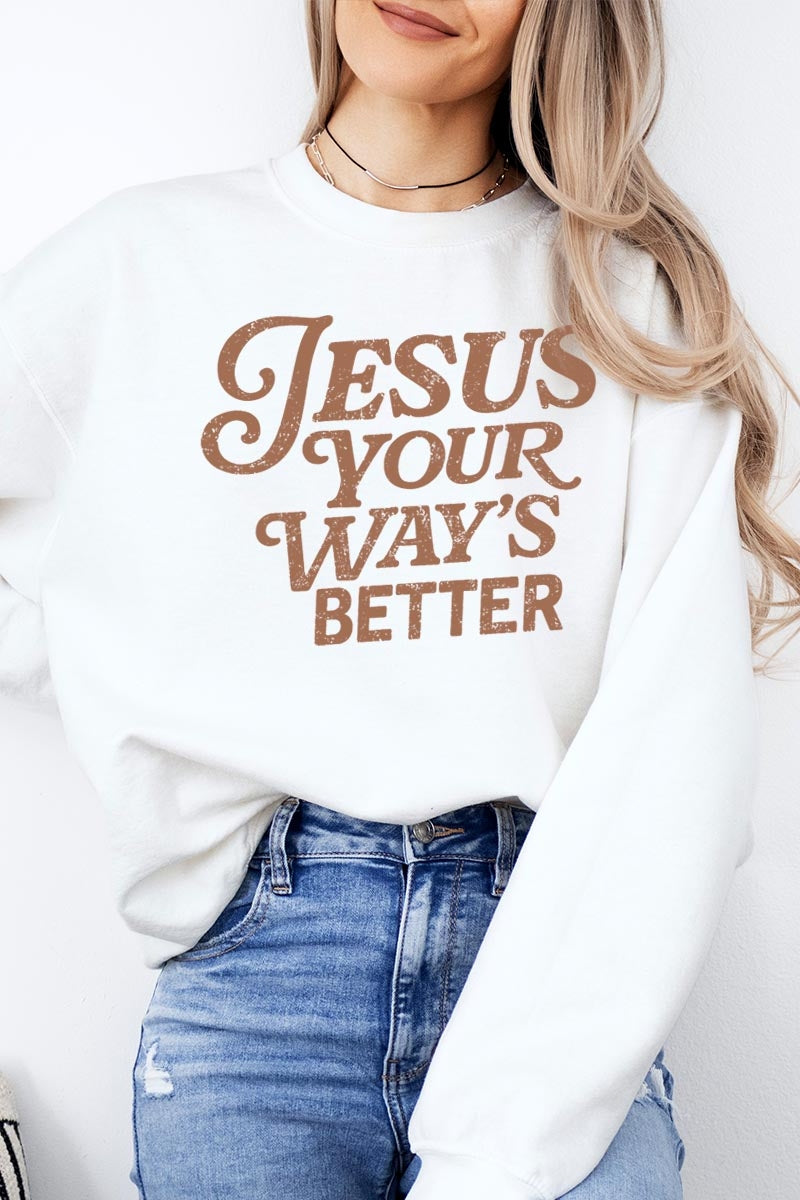 UL180-E3114 Christian Graphic Sweatshirt $20