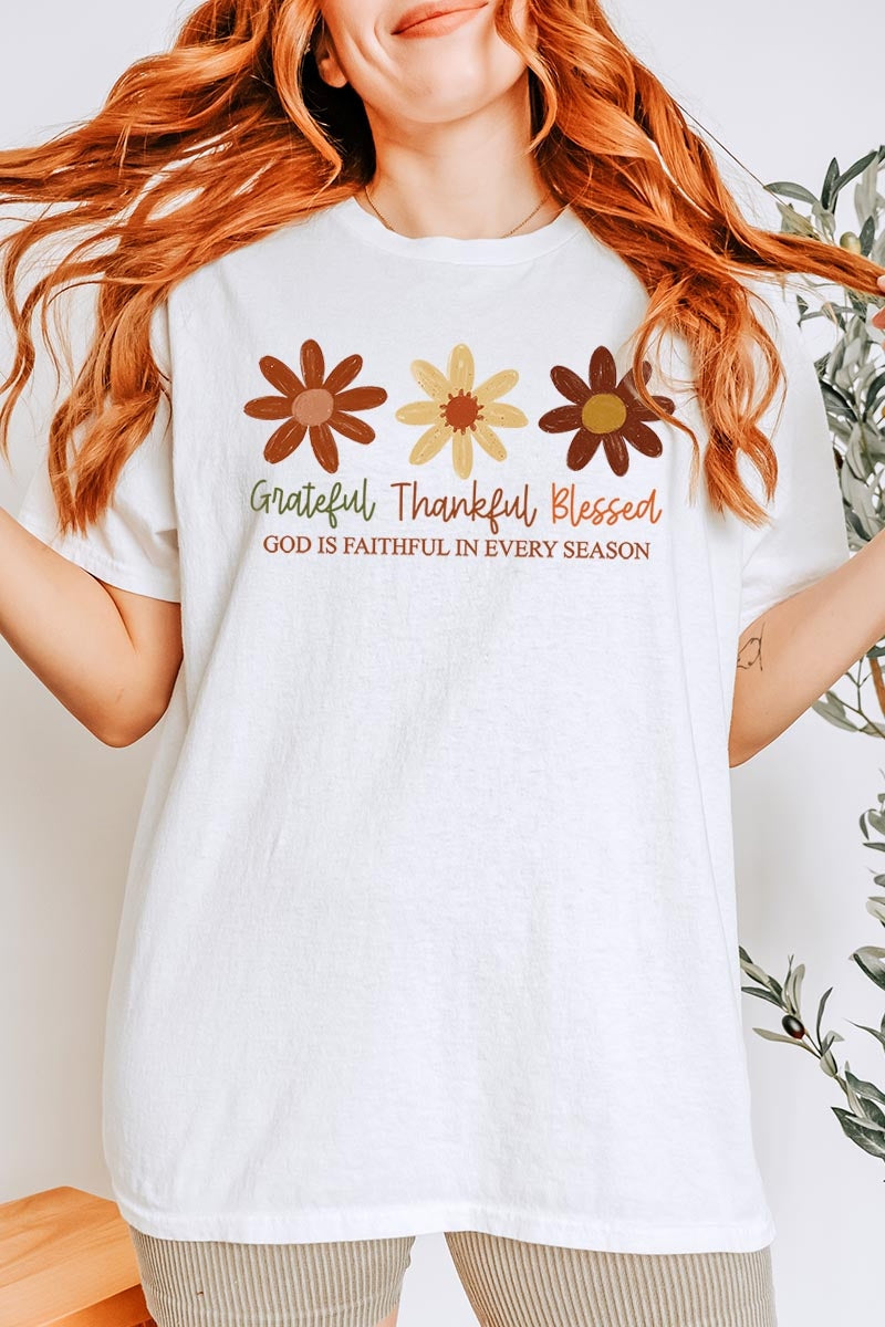 5000P-E3165 Boho Fall Christian Graphic Plus Heavy Cotton Tee $12.75