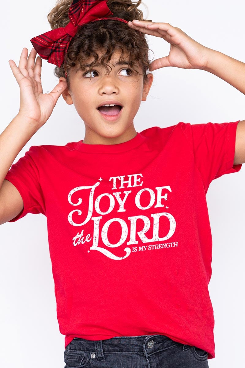 US3001Y-E3179Z Joy of the Lord Kids Graphic Tee $11