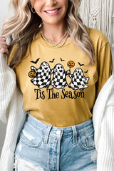 US3001-E3124 Retro Ghosts Graphic Tee $12.5