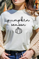 US3001P-E3152 Pumpkin Season Graphic Plus Tee $16