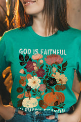 US3001-E3171 Faithful In Every Season Graphic Tee $12.5