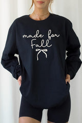 UL240P-E3151 Made For Fall Graphic Plus Long Sleeve Tee $17