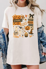 5000-E3084 Halloween collage Graphic Heavy Cotton Tee $9