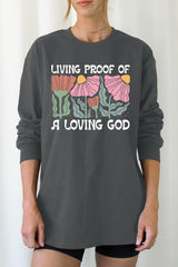 UL240-E3066 Living Proof of a Loving God Long Sleeve Tee $13.75