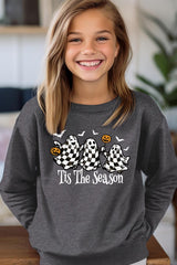 UL180B-E3124Z Retro Ghosts Kids Graphic Sweatshirt $20