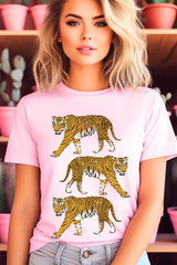 US3001-E3104 Retro Tigers Graphic Tee $12.5