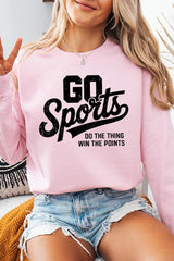 UL180-E3103 Go Sports Graphic Sweatshirt $20