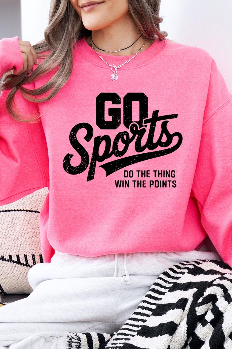 UL180P-E3103 Go Sports Graphic Plus Sweatshirt $25
